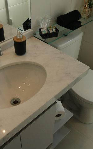 Studio à venda com 27m², 1 quarto e sem vagaBanheiro