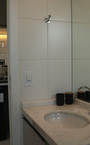 Studio à venda com 27m², 1 quarto e sem vagaBanheiro