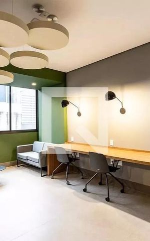 Studio à venda com 27m², 1 quarto e sem vaga Studio à venda com 27m², 1 quarto e sem vagaCoworking