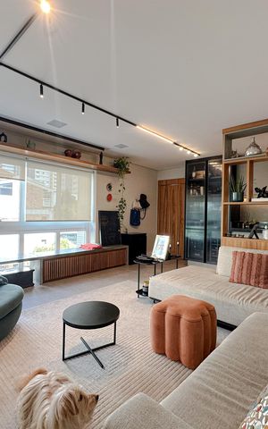 Apartamento à venda com 133m², 3 quartos e 2 vagas Apartamento à venda com 133m², 3 quartos e 2 vagasSala/Cozinha