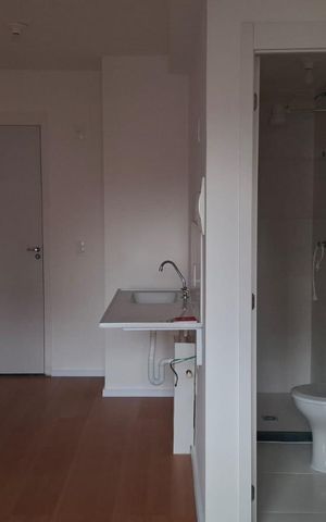 Apartamento à venda com 21m², 1 quarto e sem vaga Apartamento à venda com 21m², 1 quarto e sem vagaSala/quarto
