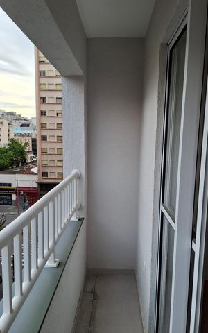 Apartamento à venda com 21m², 1 quarto e sem vaga Apartamento à venda com 21m², 1 quarto e sem vagaVaranda