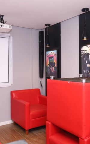 Apartamento à venda com 46m², 2 quartos e 1 vagaÁrea comum - Sala de filmes