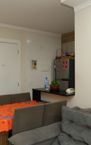 Apartamento à venda com 46m², 2 quartos e 1 vagaSala