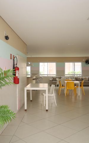 Apartamento à venda com 46m², 2 quartos e 1 vagaÁrea comum - Salão de festas 2