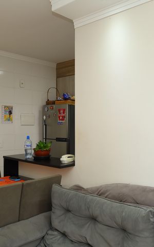 Apartamento à venda com 46m², 2 quartos e 1 vagaSala