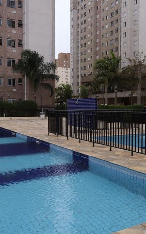 Apartamento à venda com 46m², 2 quartos e 1 vagaÁrea comum - Piscina