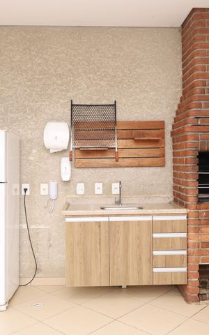 Apartamento à venda com 46m², 2 quartos e 1 vagaÁrea comum - Espaço gourmet