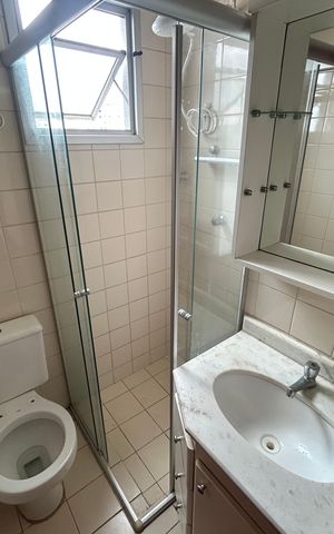 Apartamento para alugar com 44m², 2 quartos e 1 vaga Apartamento para alugar com 44m², 2 quartos e 1 vagaBanheiro