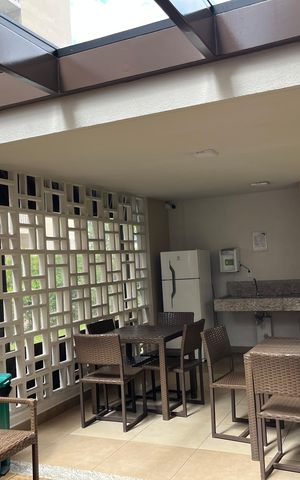 Apartamento à venda com 37m², 2 quartos e 1 vaga Apartamento à venda com 37m², 2 quartos e 1 vagaÁrea comum - Churrasqueira