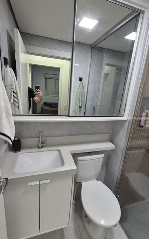 Apartamento à venda com 47m², 2 quartos e 1 vaga