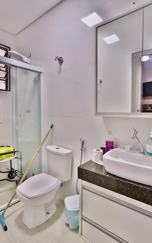 Casa à venda com 130m², 2 quartos e 1 vaga Casa à venda com 130m², 2 quartos e 1 vagaBanheiro do Quarto 1
