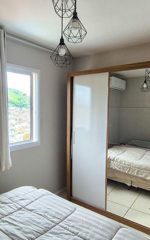Apartamento à venda com 53m², 2 quartos e 1 vagaQuarto 2