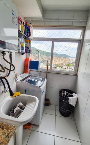Apartamento à venda com 53m², 2 quartos e 1 vagaCozinha e Área de Serviço