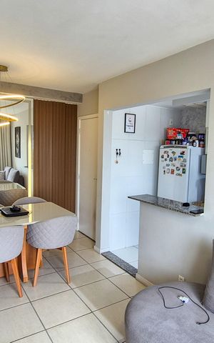 Apartamento à venda com 53m², 2 quartos e 1 vagaSala