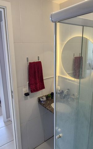 Apartamento à venda com 53m², 2 quartos e 1 vagaBanheiro Social 