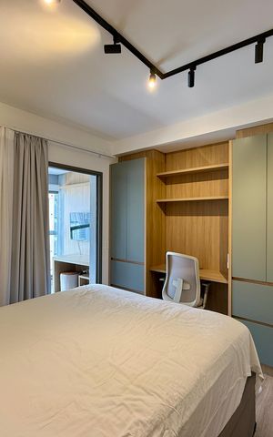 Studio para alugar com 32m², 0 quarto e 1 vaga Studio para alugar com 32m², 0 quarto e 1 vagaQuarto