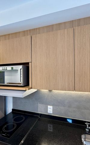 Studio para alugar com 32m², 0 quarto e 1 vaga Studio para alugar com 32m², 0 quarto e 1 vagaCozinha