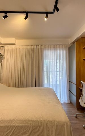 Studio para alugar com 32m², 0 quarto e 1 vaga Studio para alugar com 32m², 0 quarto e 1 vagaQuarto
