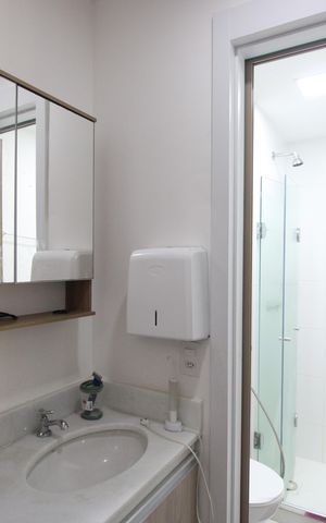 Apartamento à venda com 35m², 1 quarto e 1 vagaBanheiro