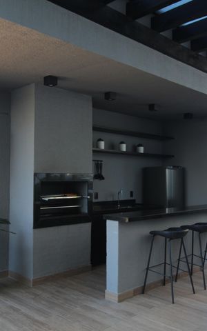 Apartamento à venda com 35m², 1 quarto e 1 vagaÁrea comum - Churrasqueira