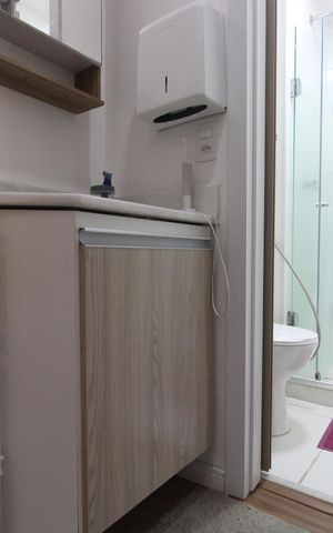 Apartamento à venda com 35m², 1 quarto e 1 vagaBanheiro