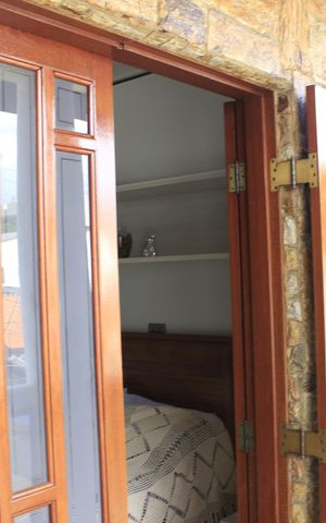 Casa à venda com 158m², 3 quartos e 2 vagasVaranda da suíte 