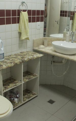 Apartamento para alugar com 116m², 3 quartos e sem vagaBanheiro
