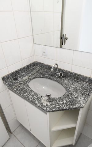Apartamento à venda com 76m², 3 quartos e 2 vagasBanheiro Social