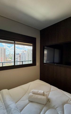 Studio à venda com 27m², 1 quarto e sem vagaQuarto