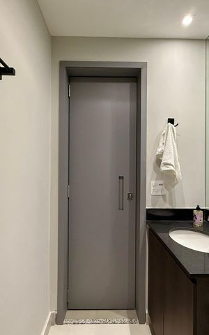 Studio à venda com 27m², 1 quarto e sem vagaBanheiro 