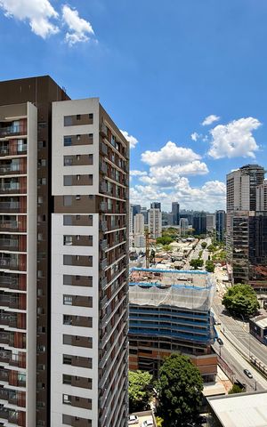 Studio à venda com 27m², 1 quarto e sem vagaVista 