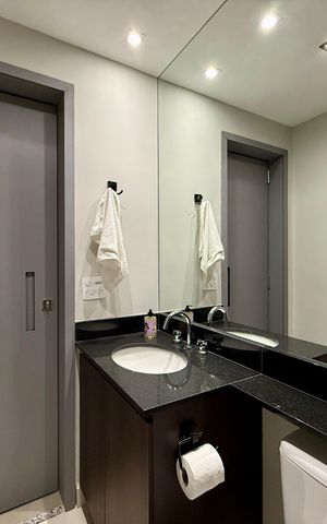 Studio à venda com 27m², 1 quarto e sem vagaBanheiro 