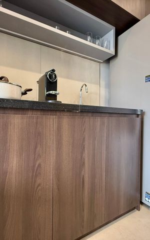 Studio à venda com 27m², 1 quarto e sem vagaCozinha 