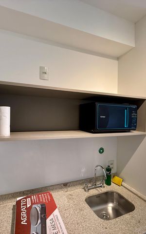 Studio à venda com 26m², 0 quarto e sem vagaCozinha 