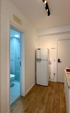Studio à venda com 26m², 0 quarto e sem vagaCozinha 