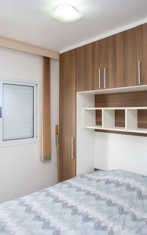 Apartamento à venda com 51m², 2 quartos e 1 vagaQuarto Suíte