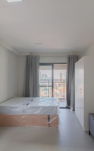 Studio à venda com 35m², 1 quarto e sem vaga Studio à venda com 35m², 1 quarto e sem vagaSala/Quarto