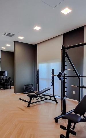 Studio à venda com 35m², 1 quarto e sem vaga Studio à venda com 35m², 1 quarto e sem vagaÁrea comum - Academia