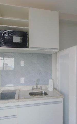 Studio à venda com 35m², 1 quarto e sem vaga Studio à venda com 35m², 1 quarto e sem vagaCozinha
