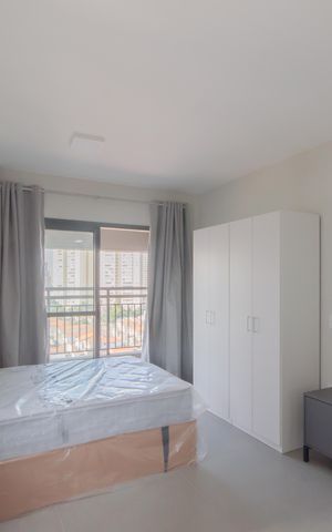 Studio à venda com 35m², 1 quarto e sem vaga Studio à venda com 35m², 1 quarto e sem vagaSala/Quarto