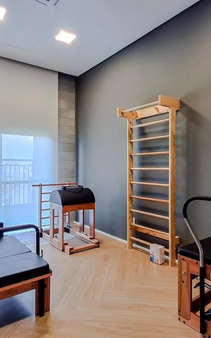 Studio à venda com 35m², 1 quarto e sem vaga Studio à venda com 35m², 1 quarto e sem vagaÁrea comum - Academia