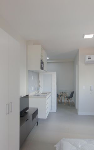 Studio à venda com 35m², 1 quarto e sem vaga Studio à venda com 35m², 1 quarto e sem vagaSala/Quarto