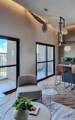 Studio à venda com 35m², 1 quarto e sem vaga Studio à venda com 35m², 1 quarto e sem vagaÁrea comum - Salão de festas
