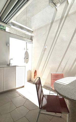 Apartamento à venda com 52m², 1 quarto e sem vagaVaranda/serviço
