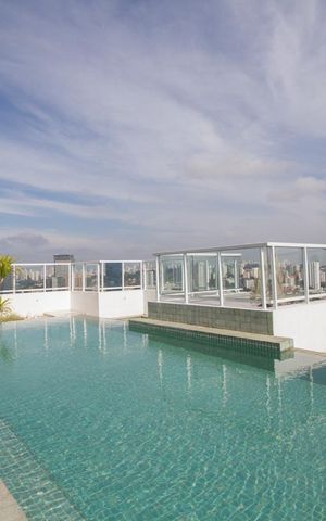 Apartamento à venda com 45m², 1 quarto e 1 vagaPiscina