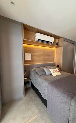 Apartamento à venda com 47m², 1 quarto e 1 vaga