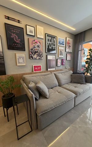 Apartamento à venda com 47m², 1 quarto e 1 vaga