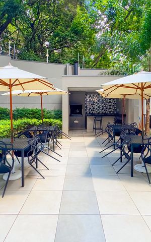 Studio para alugar com 24m², 1 quarto e sem vagaChurrasqueira