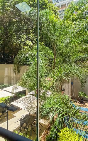 Studio para alugar com 24m², 1 quarto e sem vaga Studio para alugar com 24m², 1 quarto e sem vagaVista da Varanda